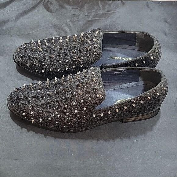 ALBERTO FELLINI MEN'S GLITTER DRESSES HOES SPARKO16 - Picture 13 of 16